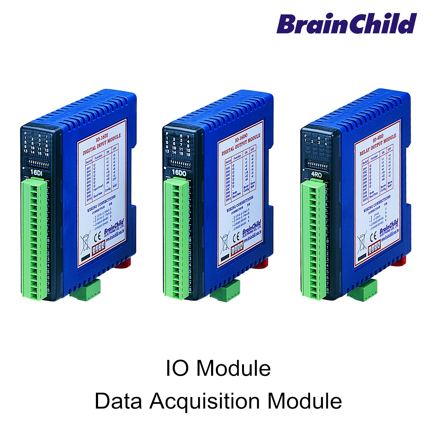 These modules are used with HMI, PLC or SCADA via Modbus RTU protocol. Data Acquisition Studio is it...